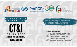 Primeira conferência interna de CT&I da Unifesp acontece nesta quinta-feira; diretora-presidente da FapUnifesp participa como debatedora